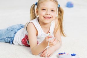 Buona postura alternativa per l'utilizzo di giochi elettronici